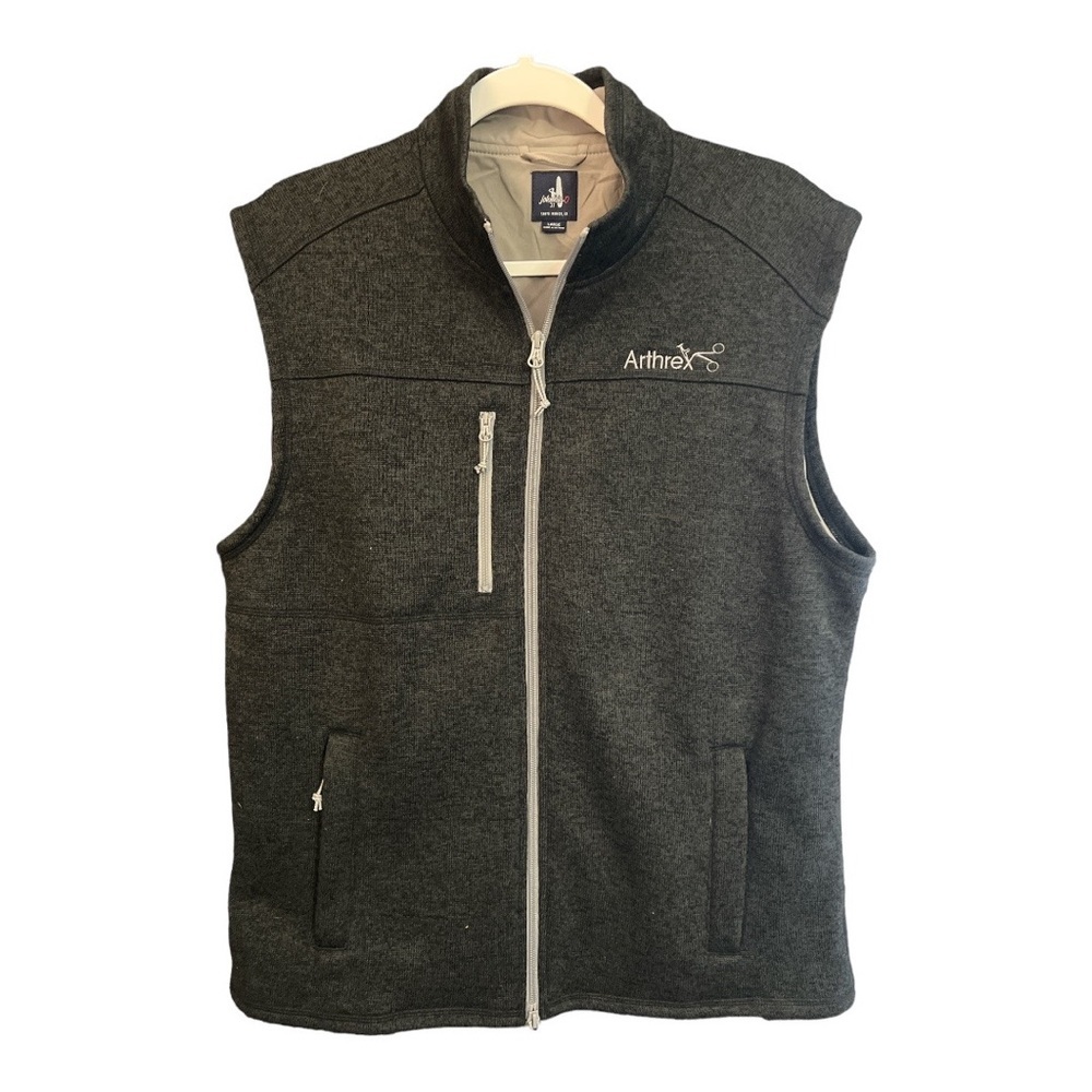 Johnnie-O Knitted Full Zip Vest Size Large
